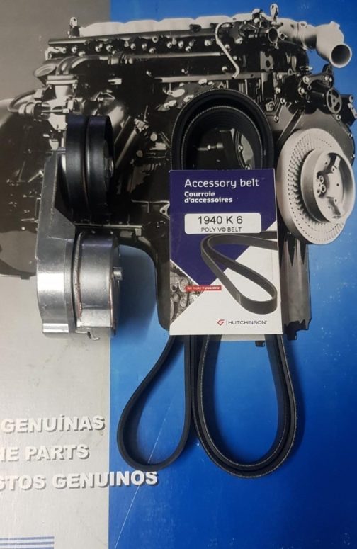 Tensor Y Correa Chevrolet S10 Mwm 2.8 Tca/tce - Imagen 2