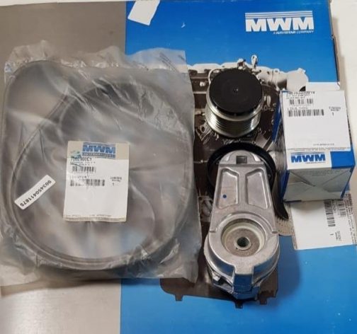 Kit De Distribución Chevrolet S10 Mwm 2.8 Tca / Tce Original - Imagen 2
